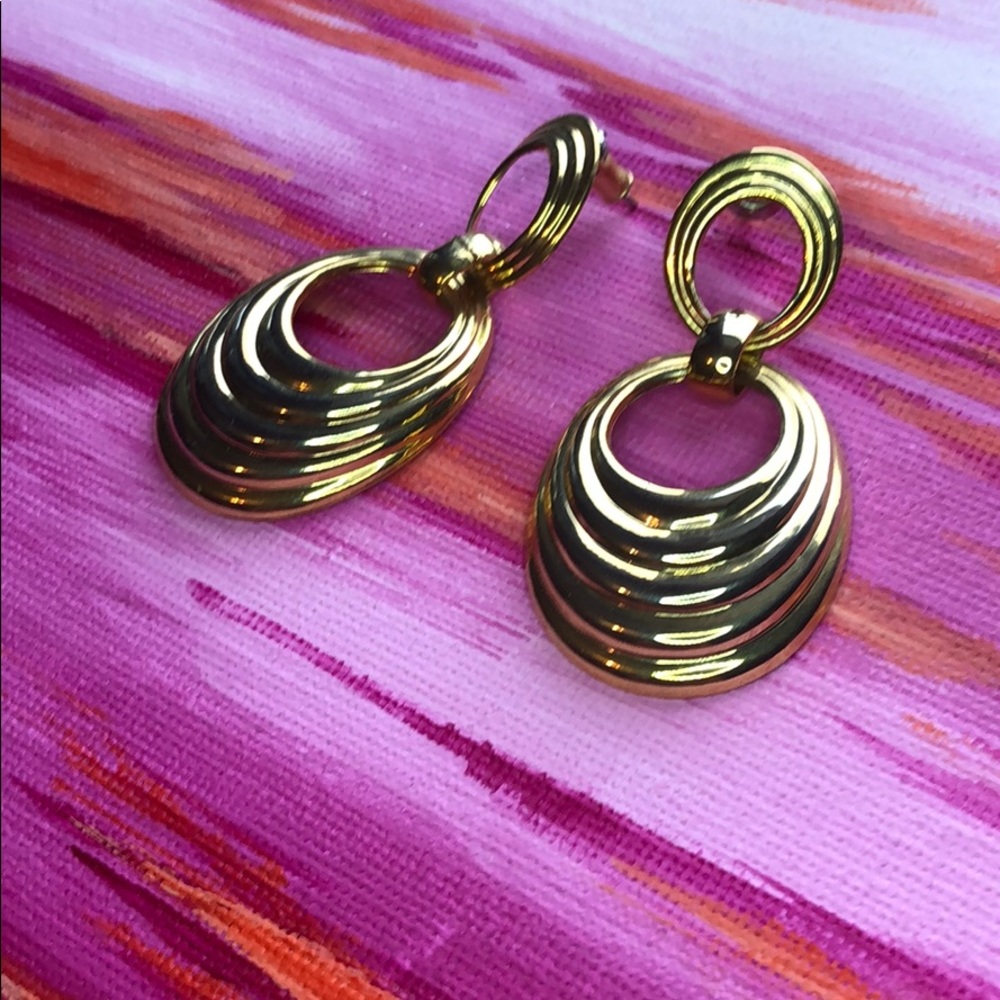 Vintage Gold Earrings